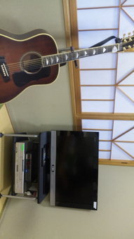 楽屋にて